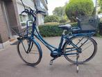 Еlektrische damesfiets fiets Oxford fleur blauw, Ophalen, Zo goed als nieuw