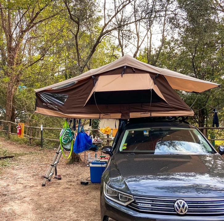 Te huur grote daktent, Caravans en Kamperen, Verhuur