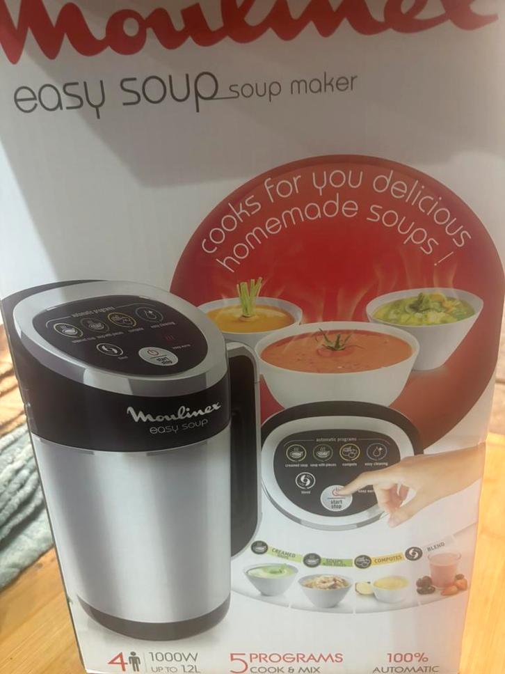 Moulinex Easy Soup LM841810 nieuw, Electroménager, Accessoires de machine à café, Neuf, Enlèvement