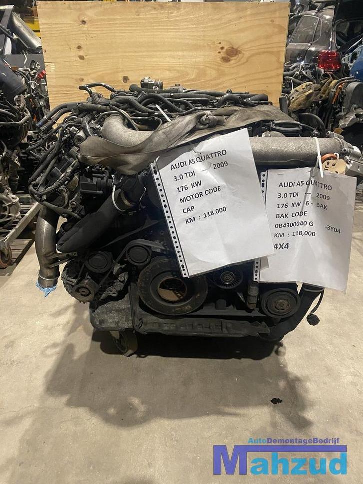 AUDI A4 A5 3.0 TDI V6 QUATTRO MOTORBLOK CAP MOTOR, Auto-onderdelen, Motor en Toebehoren, Audi, Gebruikt, Ophalen of Verzenden