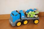 Little Tikes vrachtwagen met moto's, Kinderen en Baby's, Ophalen of Verzenden, Gebruikt