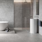 NIEUW - Keramische tegel 90x90 Bleuemix Grey Soft, Ophalen, 60 cm of meer, Nieuw, 10 m² of meer