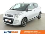 Citroën C1 1.0 VTi Shine (bj 2015, automaat), Auto's, Stof, Gebruikt, Zwart, C1