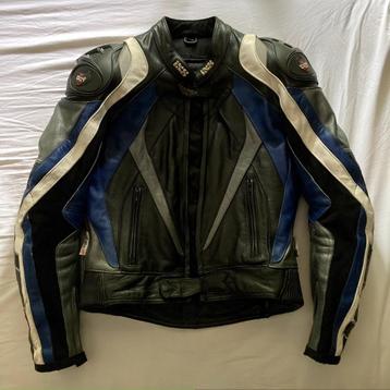 Veste moto cuir IXS homme taille 48 disponible aux enchères