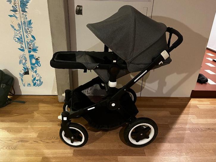 Bugaboo Buffalo, Kinderen en Baby's, Kinderwagens en Combinaties, Zo goed als nieuw, Kinderwagen, Bugaboo, Luchtbanden, Met reiswieg