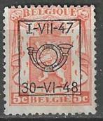 Belgie 1947 - OBP 567pre - Opdruk D - 5 c. (ZG), Postzegels en Munten, Postzegels | Europa | België, Zonder gom, Verzenden, Postfris