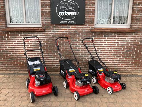 NIEUWE GTM PRO grasmaaiers duwmodel en zelftrekker PROMO !, Tuin en Terras, Grasmaaiers, Ophalen