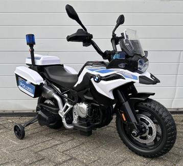Kinder Motor BMW POLITIE MC, 2X12V Kinder Motor AANBIEDING beschikbaar voor biedingen