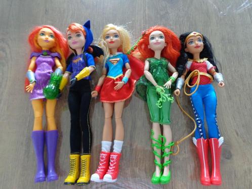 Poupées Mattel Super Hero Girls, Kinderen en Baby's, Speelgoed | Poppen, Zo goed als nieuw, Overige typen, Ophalen of Verzenden