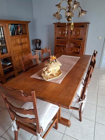 Salle à manger en chêne, Enlèvement, Comme neuf