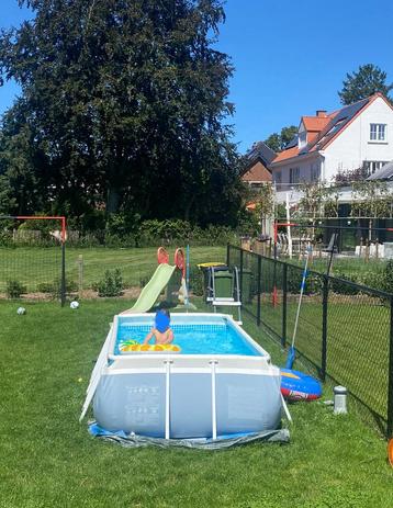 Intex Zwembad 300 X 175 X 80 CM - Prism frame, 200 à 400 cm, Moins de 200 cm, Enlèvement, Utilisé
