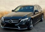 Mercedes C220 cdi Automaat AMG Line euro6b Navi/Led.., Auto's, Automaat, Achterwielaandrijving, 4 cilinders, Zwart