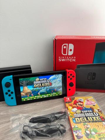 Nintendo Switch + Jeux Mario Deluxe, vd/ech ps5, Xbox One  beschikbaar voor biedingen