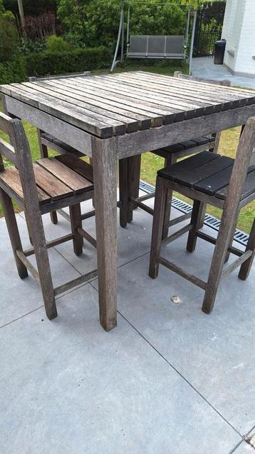 Tuintafel, Tuin en Terras, Ophalen, Gebruikt