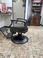Barberstoel, Huis en Inrichting, Stoelen, Ophalen, Old school, Zo goed als nieuw, Metaal