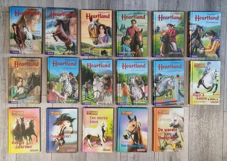 17 boeken van Heartland, Boeken, Kinderboeken | Jeugd | 10 tot 12 jaar, Zo goed als nieuw, Ophalen of Verzenden