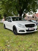 Mercedes C220+Apple carplay en android auto, Auto's, Euro 5, Achterwielaandrijving, 1440 kg, Wit