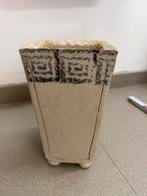 Stenen bloempot/vaas, Tuin en Terras, Steen, Gebruikt, Tuin, Ophalen of Verzenden