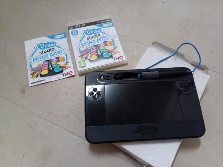 Playstation 3 - uDraw HD Gametablet + uDraw Studio, Games en Spelcomputers, Games | Sony PlayStation 3, Gebruikt, Puzzel en Educatief