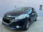 PEUGEOT 208 BENZINE 90.000 km EURO 6, Auto's, Stof, Zwart, 5 deurs, Particulier