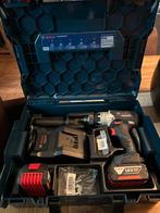 Bosch Professional GSB 18V-110C + 2 x 5Ah accu en snellader, Doe-het-zelf en Bouw, Gereedschap | Boormachines, Ophalen of Verzenden