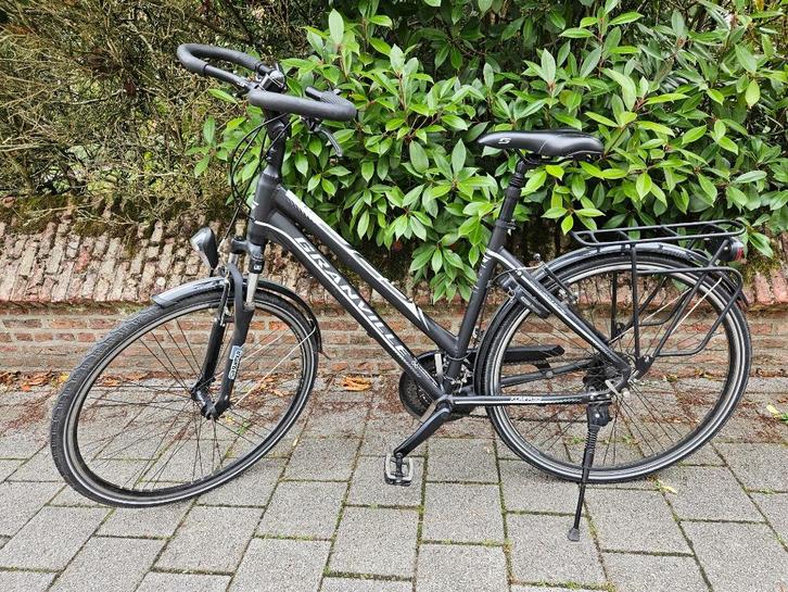 Trekkersfiets, Fietsen en Brommers, Fietsen | Dames | Sportfietsen en Toerfietsen, Zo goed als nieuw, Overige merken, 15 tot 20 versnellingen
