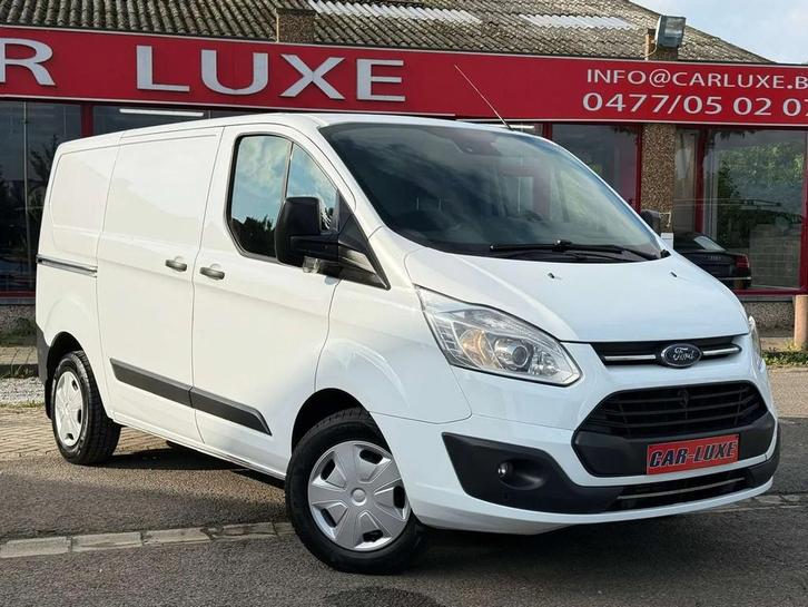 Ford Transit Custom 2.OTDCI TVA DEDUC 3 PLACES (bj 2017), Auto's, Bestelwagens en Lichte vracht, Bedrijf, Te koop, Airbags, Airconditioning
