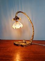 Art Nouveau-lamp in verguld brons, eind 19e eeuw., Antiek en Kunst, Ophalen of Verzenden