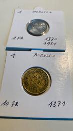 Morocco 1 en 10 frank, Timbres & Monnaies, Monnaies | Afrique, Enlèvement ou Envoi