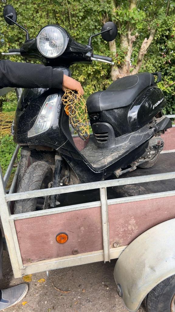 Sym fiddel 3(zwart), Vélos & Vélomoteurs, Scooters | Marques Autre, Comme neuf, Enlèvement