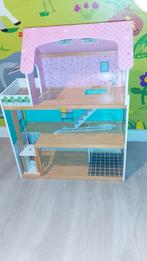 Houten poppenhuis met meubeltjes, Enlèvement