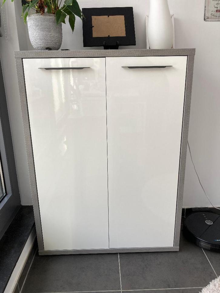 Rek met deuren, Maison & Meubles, Bureaux, Comme neuf, Bureau, Enlèvement