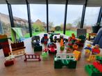 Lot de blocs et figurines DUPLO, Enfants & Bébés, Enlèvement ou Envoi, Utilisé, Briques en vrac, Duplo
