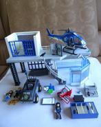 Playmobil gevangenis. Met 3 poppetjes, helikopter, jeep, enz, Kinderen en Baby's, Ophalen of Verzenden, Gebruikt, Complete set