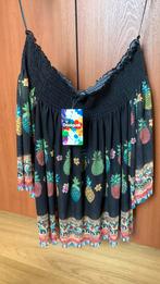 Blouse dames Desigual, carmenkraag (open schouders), nieuw!, Noir, Taille 42/44 (L), Enlèvement ou Envoi, Desigual