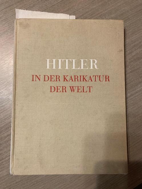 (CARTOON) Hitler in der Karikatur der Welt., Livres, Guerre & Militaire, Utilisé, Enlèvement ou Envoi