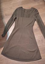 Kakigroene jurk knielengte maat medium merk H&M, Kleding | Dames, Jurken, Maat 38/40 (M), H&M, Nieuw, Ophalen of Verzenden