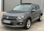 VW TIGUAN 1.4 TSI | R-LINE | 1 JAAR GARANTIE | GEKEURD!, Auto's, Automaat, Zwart, 4 cilinders, USB