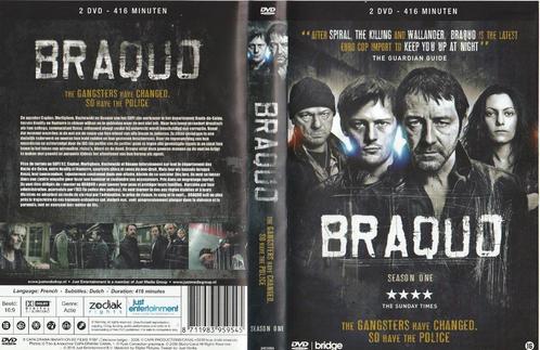Braquo saison 1, CD & DVD, DVD | Thrillers & Policiers, Comme neuf, Mafia et Policiers, Coffret, À partir de 16 ans, Enlèvement ou Envoi