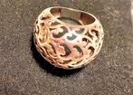Ring van 925 sterling zilver (voor dames), Handtassen en Accessoires, Ringen, Ophalen of Verzenden, Zo goed als nieuw, 17 tot 18