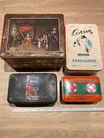 Oude blikken dozen eentje met bijhorende sleuteltje, Verzamelen, Ophalen of Verzenden, Zo goed als nieuw, Overige merken