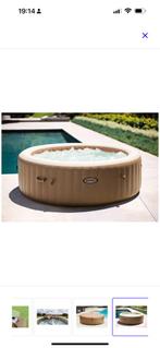 INTEX 8 stoelen, Tuin en Terras, Jacuzzi's, Inbouw, Pomp, Opblaasbaar, Gebruikt