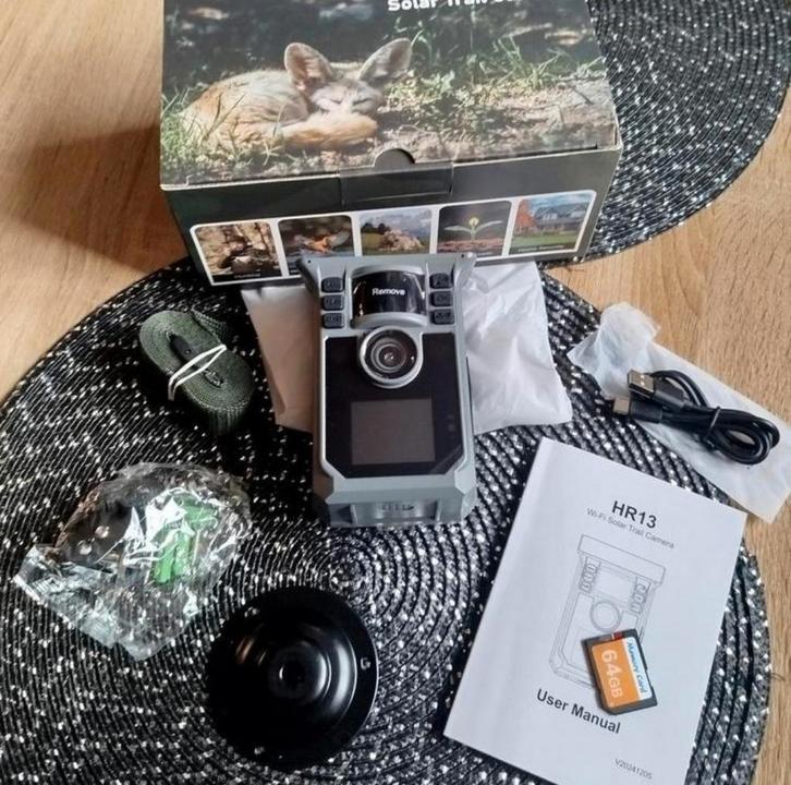 Caméra de chasse solaire avec connexion a votre smartphone, TV, Hi-fi & Vidéo, Caméras action, Enlèvement ou Envoi