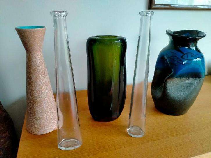 Vazen voor bloemen, Maison & Meubles, Accessoires pour la Maison | Vases, Utilisé, Autres couleurs, Moins de 50 cm, Autres matériaux