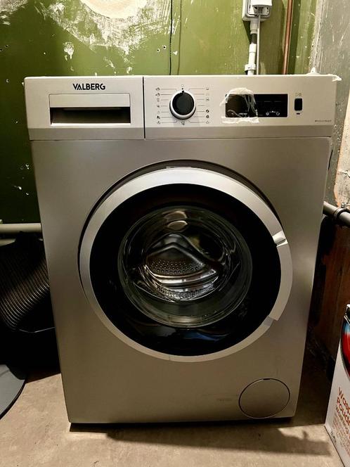 Lave-linge hublot 6 kg VALBERG - Garantie jusqu'à mars 2025, Electroménager, Lave-linge, Comme neuf, Chargeur frontal, 6 à 8 kg