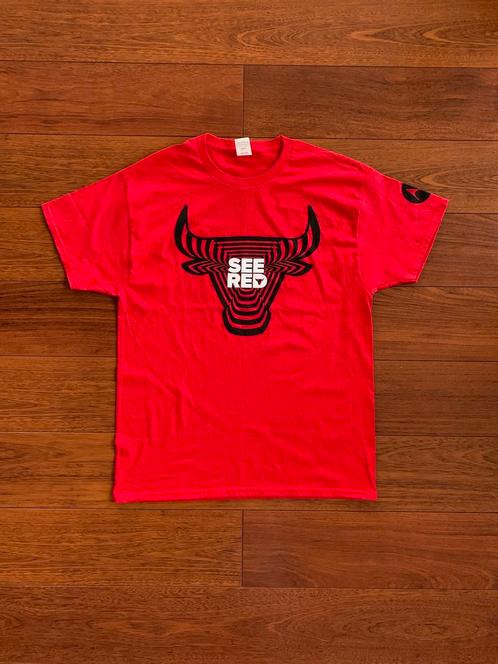 NIEUW > CHICAGO BULLS T-shirt voor verzamelaars (L), Kleding | Heren, T-shirts, Nieuw, Maat 52/54 (L), Rood, Ophalen of Verzenden