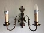 Prachtige bronzen wandlamp in Art Deco Prijs 35€, Ophalen