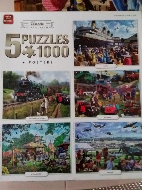 Puzzel 1000 stukjes, Hobby & Loisirs créatifs, Sport cérébral & Puzzles, Enlèvement ou Envoi
