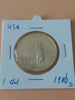 1986 USA Ellis Island Herdenkingsmunt bijna SPOTPRIJS, Verzenden, Noord-Amerika, Losse munt, Zilver