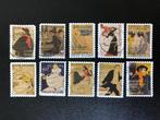 4145/54 gestempeld, Postzegels en Munten, Postzegels | Europa | België, Met stempel, Kunst, Gestempeld, Ophalen of Verzenden